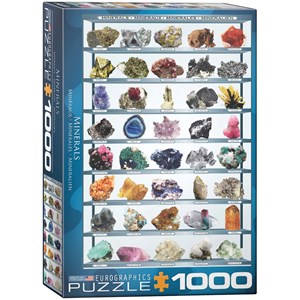 Eurographics (6000-2008) - "Minerals" - 1000 piezas