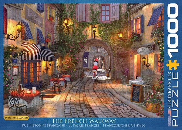 Eurographics (6000-0961) - Dominic Davison: "The French Walkway" - 1000 piezas