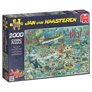 Jumbo (17080) - Jan van Haasteren: "Deep Sea Fun" - 2000 piezas