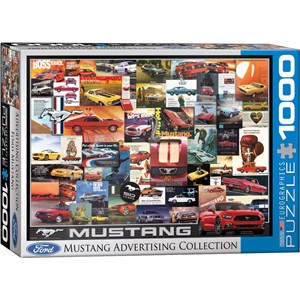 Eurographics (6000-0748) - "Ford Mustang" - 1000 piezas