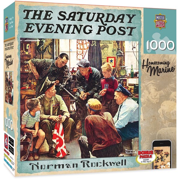 MasterPieces (71366) - Norman Rockwell: "Return to the Marin home" - 1000 piezas