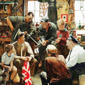 MasterPieces (71366) - Norman Rockwell: "Return to the Marin home" - 1000 piezas