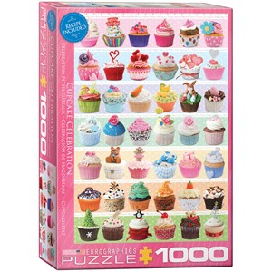 Eurographics (6000-0586) - "Cupcake Celebration" - 1000 piezas