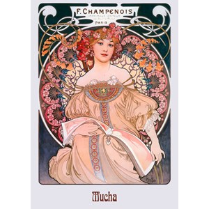 Piatnik (536045) - Alphonse Mucha: "Dreams" - 1000 piezas