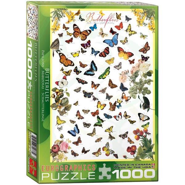 Eurographics (6000-0077) - "Butterflies" - 1000 piezas
