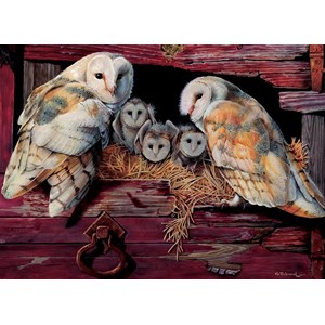 Cobble Hill (51642) - "Barn Owls" - 1000 piezas