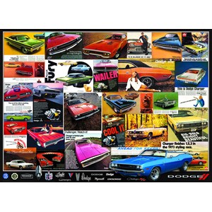 Eurographics (6000-0760) - "Dodge Advertising Collection" - 1000 piezas