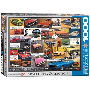 Eurographics (6000-0760) - "Dodge Advertising Collection" - 1000 piezas