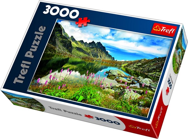 Trefl (33031) - "Pond in Tatras Mountains, Slovakia" - 3000 piezas