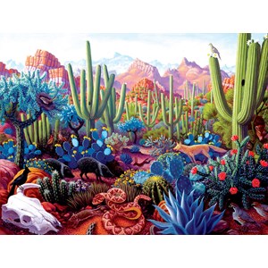 SunsOut (69936) - "Cactusland" - 1000 piezas