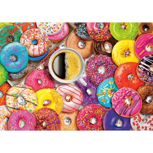 Buffalo Games (2727) - Aimee Stewart: "Coffee and Donuts" - 300 piezas