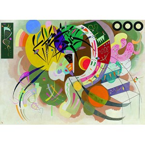 Eurographics (6000-0839) - Vassily Kandinsky: "Dominant Curve" - 1000 piezas