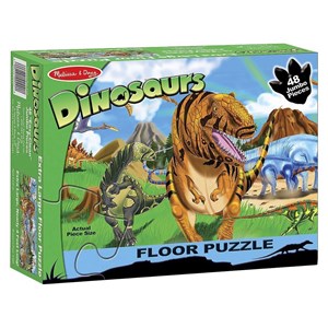 Melissa and Doug (442) - "Land of Dinosaurs" - 48 piezas