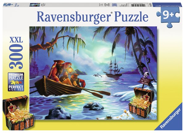Ravensburger (13232) - Geno Peoples: "Moonlit Mission" - 300 piezas