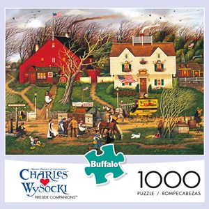 Buffalo Games (11434) - Charles Wysocki: "Fireside Companions" - 1000 piezas