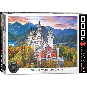 Eurographics (6000-0946) - "Neuschwanstein Castle" - 1000 piezas