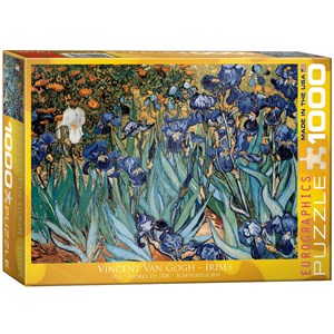 Eurographics (6000-4364) - Vincent van Gogh: "Irises" - 1000 piezas