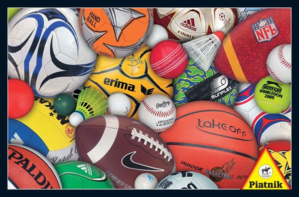 Piatnik (5690) - "Sports Balls" - 1000 piezas
