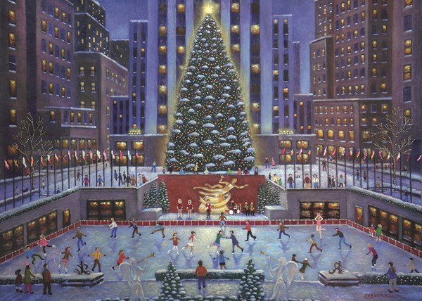 Ravensburger (19563) - "New York Christmas" - 1000 piezas