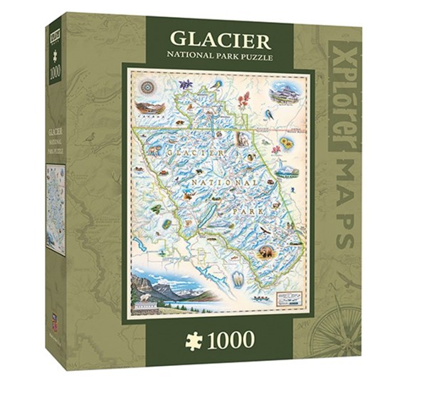 MasterPieces (71704) - Chris Robitaille: "Glacier National Park" - 1000 piezas
