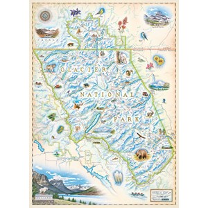 MasterPieces (71704) - Chris Robitaille: "Glacier National Park" - 1000 piezas