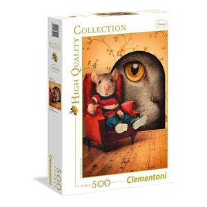 Clementoni (35015) - "Through the Keyhole" - 500 piezas