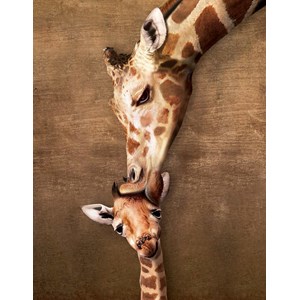 Eurographics (8104-0301) - "Giraffe Mother’s Kiss" - 100 piezas