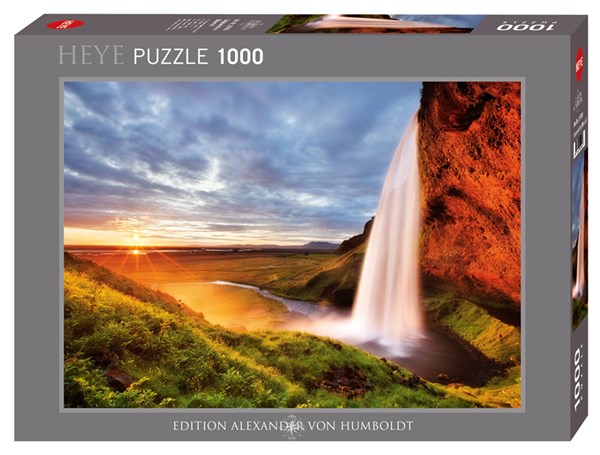 Heye (29769) - Alexander von Humboldt: "Seljalandsfoss Waterfall" - 1000 piezas
