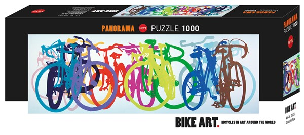 Heye (29737) - "Colourful Row" - 1000 piezas