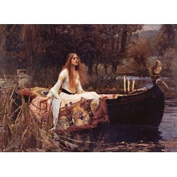 Eurographics (6000-1133) - John William Waterhouse: "The Lady of Shalott" - 1000 piezas