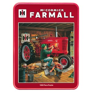 MasterPieces (71451) - "Forever Red, Farmall Tins" - 1000 piezas