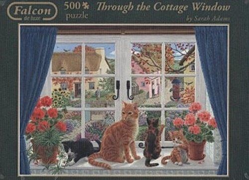 Falcon (11064) - Sarah Adams: "Through the Cottage Window" - 500 piezas