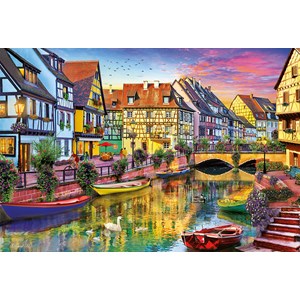 Educa (17134) - "Colmar Canal, France" - 4000 piezas
