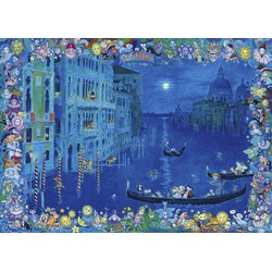 Heye (29695) - "Cats in Venice" - 1000 piezas