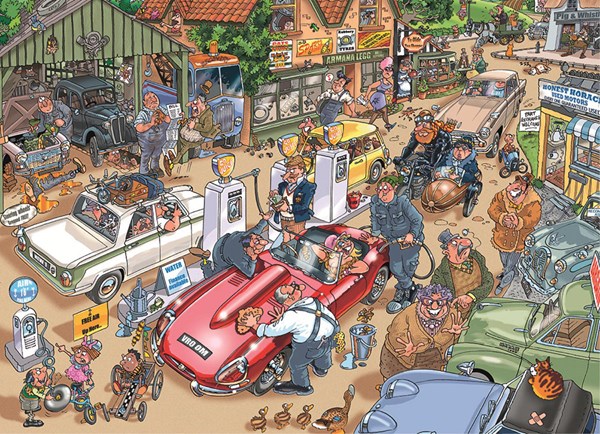 Jumbo (19141) - James Alexander: "Wasgij Destiny 17: Paying the Price" - 1000 piezas