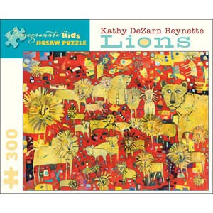 Pomegranate (JK010) - Kathy DeZarn Beynette: "Lions" - 300 piezas