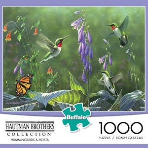 Buffalo Games (11180) - "Hummingbirds & Hosta" - 1000 piezas