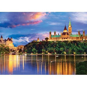 Eurographics (6000-0739) - "Ottawa, Parliament Hill" - 1000 piezas