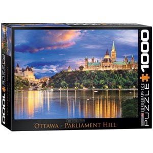 Eurographics (6000-0739) - "Ottawa, Parliament Hill" - 1000 piezas