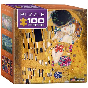 Eurographics (8104-4365) - Gustav Klimt: "The Kiss" - 100 piezas