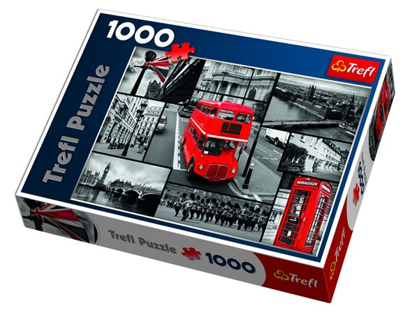 Trefl (102789) - "Montage London" - 1000 piezas