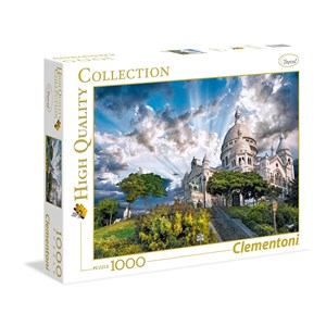 Clementoni (39383) - "Montmartre, Paris, France" - 1000 piezas