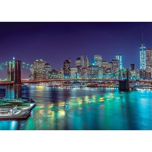 Clementoni (33544) - "New York in the Night" - 3000 piezas