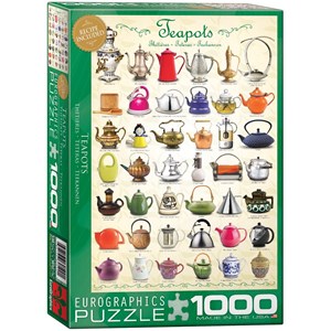 Eurographics (6000-0599) - "Teapots" - 1000 piezas