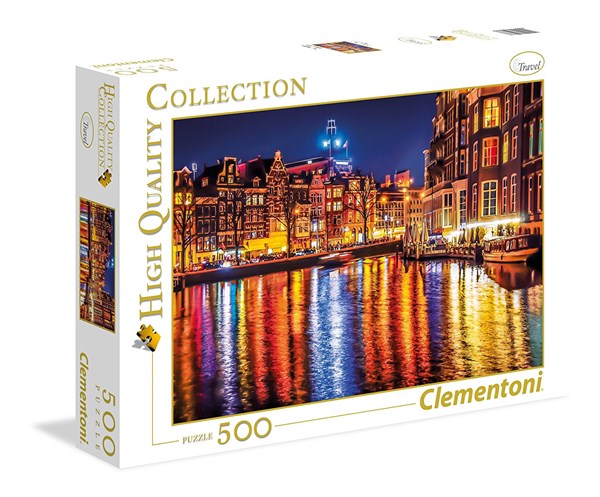 Clementoni (35037) - "Amsterdam" - 500 piezas