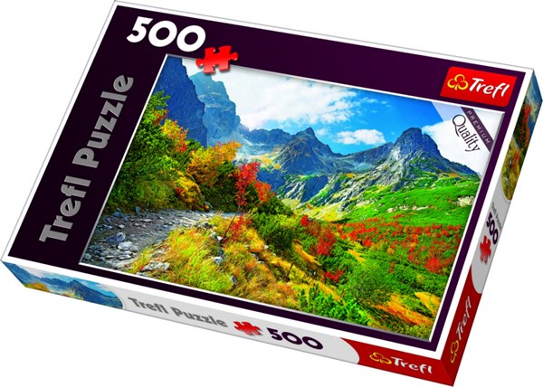 Trefl (371901) - Jan Wlodarczyk: "Autumn Tatras, Poland" - 500 piezas
