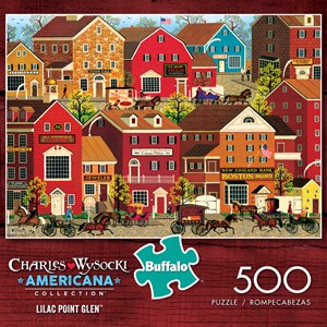 Buffalo Games (3715) - Charles Wysocki: "Lilac Point Glen" - 500 piezas