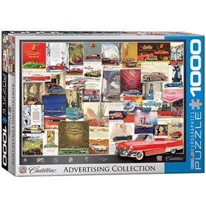 Eurographics (6000-0757) - "Cadillac Advertising Collection" - 1000 piezas
