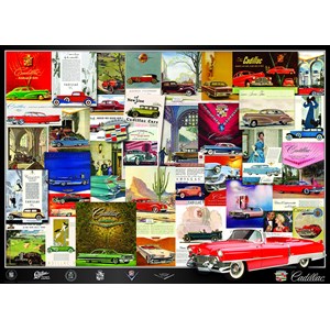 Eurographics (6000-0757) - "Cadillac Advertising Collection" - 1000 piezas