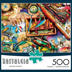 Buffalo Games (3744) - Aimee Stewart: "Vintage Fishing" - 500 piezas